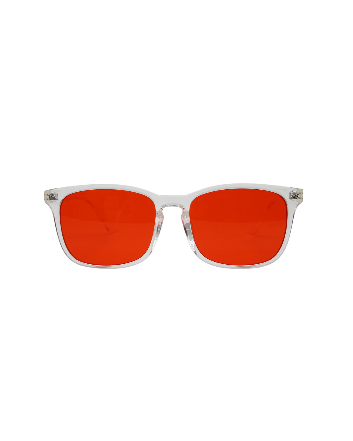 Gafas de filtro rojo Crystal, vista frontal
