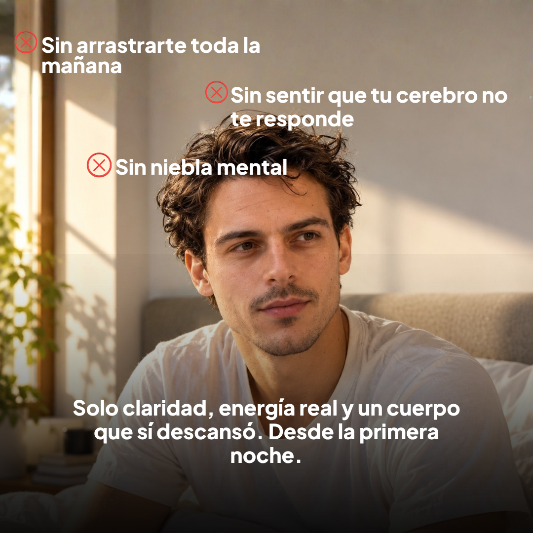 Sin niebla mental: claridad y energía real desde la primera noche