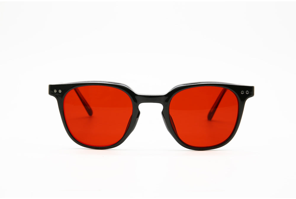 Gafas de luz roja