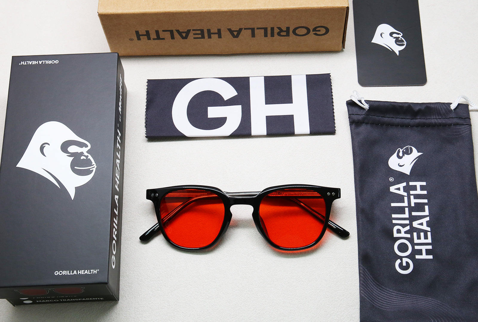 Gafas con filtro rojo — Dots