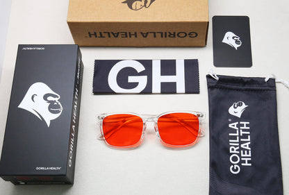 Gafas con filtro rojo — Transparent