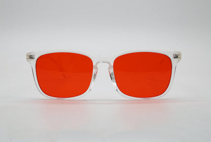 Gafas de Filtro Rojo · Transparente