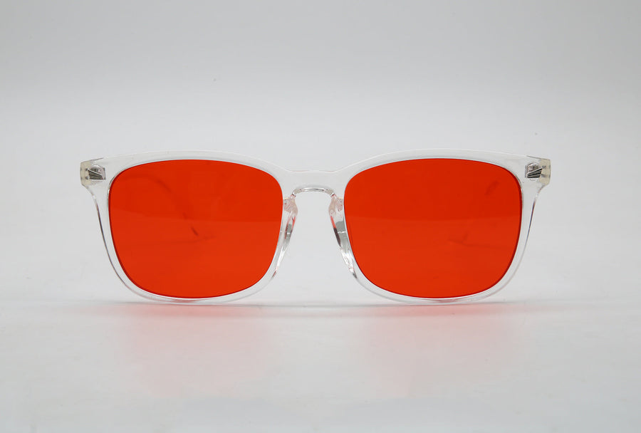 Gafas de Filtro Rojo · Transparente